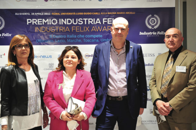 CPM Gestioni Termiche Srl di Recanati riceve il premio Industria Felix 2022