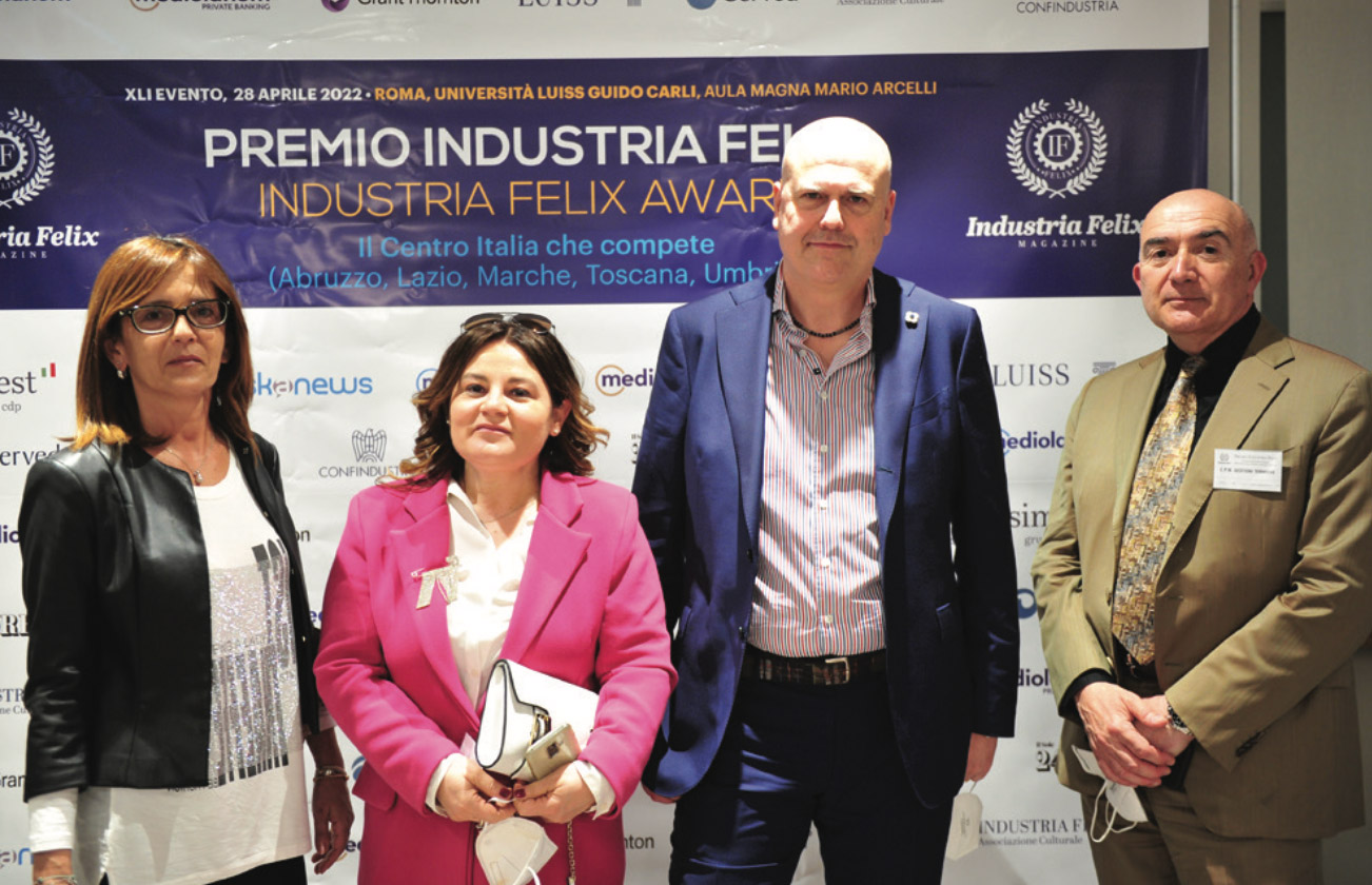 CPM Gestioni Termiche Spa di Recanati riceve il premio Industria Felix 2022